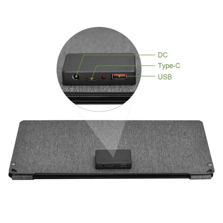 18V 50W μονοκρυσταλλικό ηλιακό πάνελ για κινητά τηλέφωνα