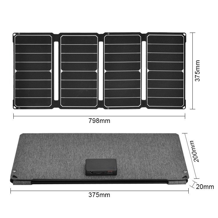 18V 50W μονοκρυσταλλικό ηλιακό πάνελ για κινητά τηλέφωνα