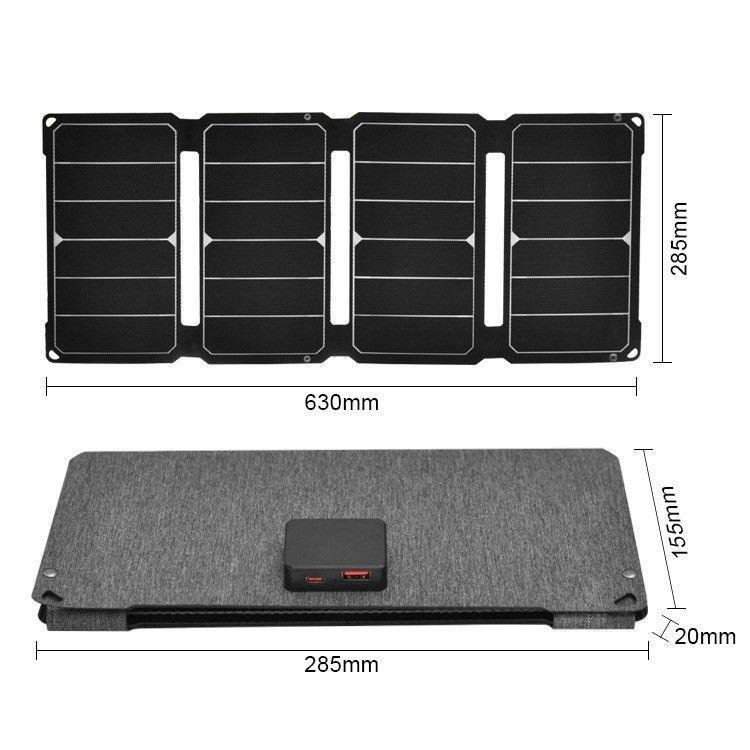Τελευταία Ηλιακή Κύτταρα IP68 30W 12V αναδιπλούμενο ηλιακό πάνελ Ιδανικό για άλλες εφαρμογές