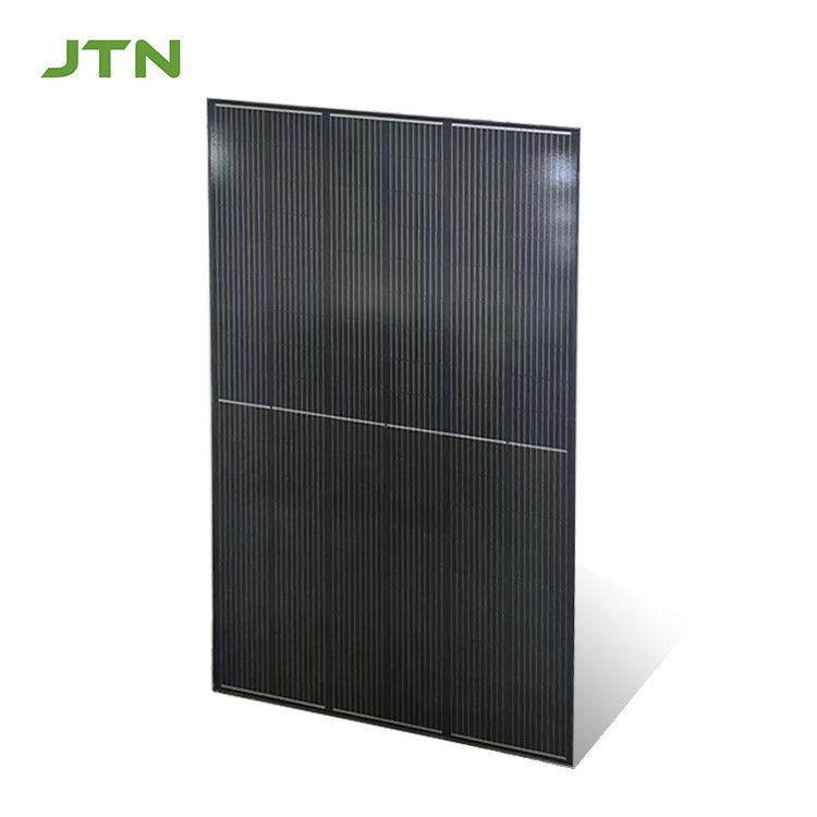 220V έξοδος 450W μονό ηλιακό πάνελ με όλο μαύρο σχεδιασμό και προσαρμόσιμη εκτύπωση λογότυπου