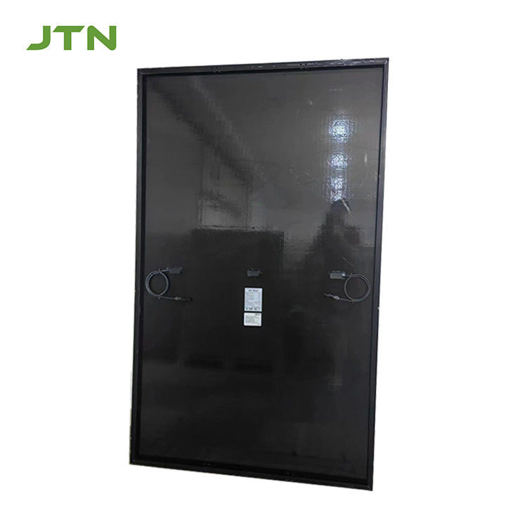 220V έξοδος 450W μονό ηλιακό πάνελ με όλο μαύρο σχεδιασμό και προσαρμόσιμη εκτύπωση λογότυπου