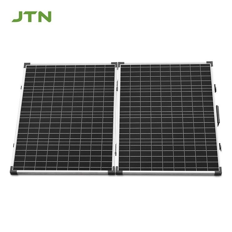 Πίνακας ηλιακής ενέργειας Champing Mono 100W PV Folding CE/FCC/ROHS/PSE Πιστοποιημένο 12 ετών