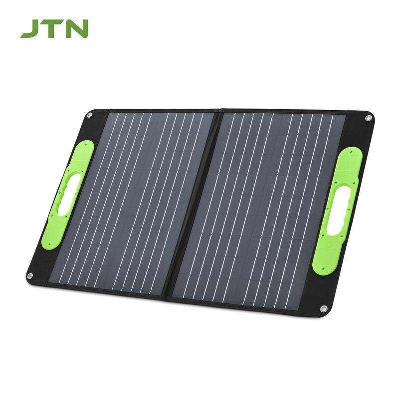 Υλικό επιφάνειας PET/ETFE 100W Mono Folding Solar Charger Panel για κάμπινγκ και RV