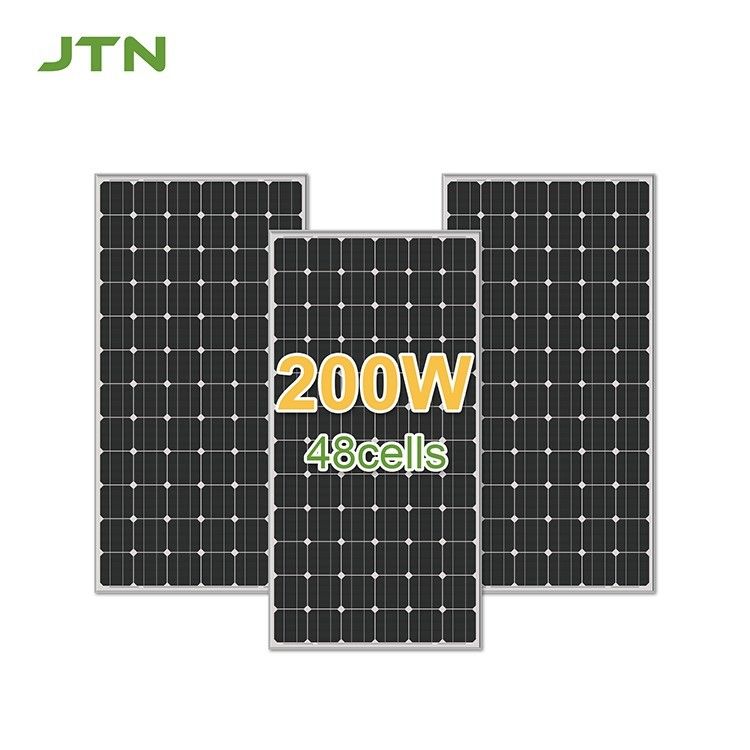 2KG JTN 72 Κυττάρα 36V Mono 125*125mm 150W 200W Ηλιακό Πίνακα για Οικιακό Εμπορικό Σύστημα